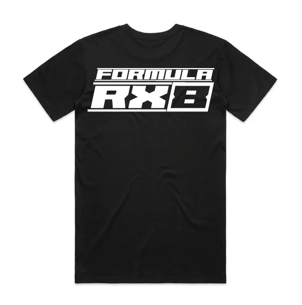 Classic Formula RX8 Black T-Shirt
