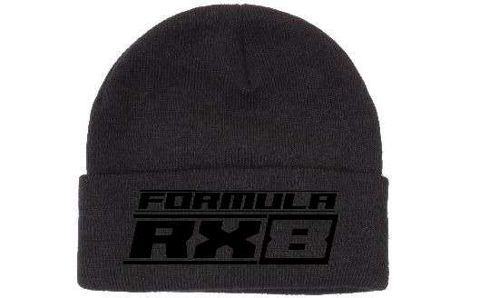 Formula RX8 Beanie - Black/Black