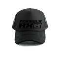 Formula RX8 Trucker Cap - Black/Black