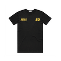 Special Edition Mirror Gold Formula RX8 Black T-Shirt
