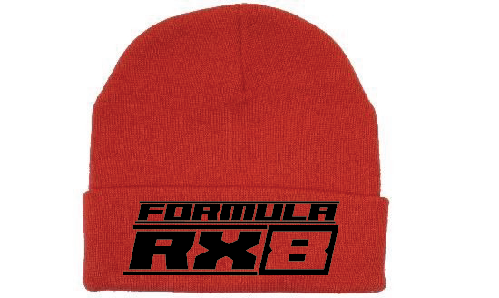 Formula RX8 Beanie - Red/Black