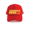 Formula RX8 Trucker Cap - Red/Gold