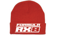 Formula RX8 Beanie - Red/White