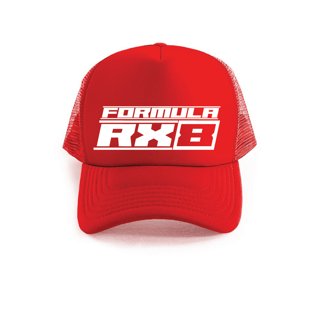 Formula RX8 Trucker Cap - Red/White
