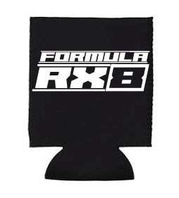 Formula RX8 Stubby Cooler - Black/White