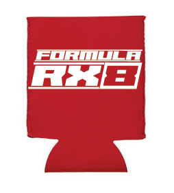 Formula RX8 Stubby Cooler - Red/White